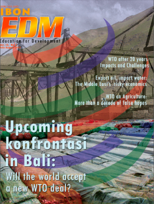 You are currently viewing Upcoming konfrontasi in Bali: Will the world accept a new WTO deal? (July-August 2013)